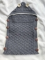 Preview: Bio-Babyfußsack dünn, handgestrickt aus Bio-Merinowolle, GOTS-zertifiziert, mulesing-frei